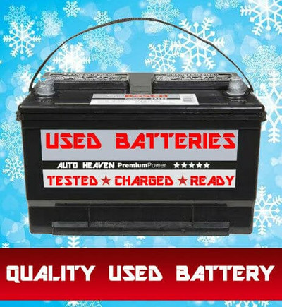 USED CAR BATTERY BEST QUALITY + WARRANTY | BUY CAR BATTERIES