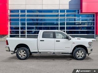 Odometer is 7115 kilometers below market average! Bright White Clearcoat 2025 Ram 2500 Big Horn 4WD... (image 6)