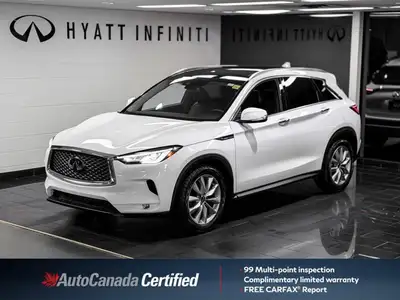 The 2021 INFINITI QX50 LUXE is the most popular trim in the lineup, offering a perfect balance of pr...