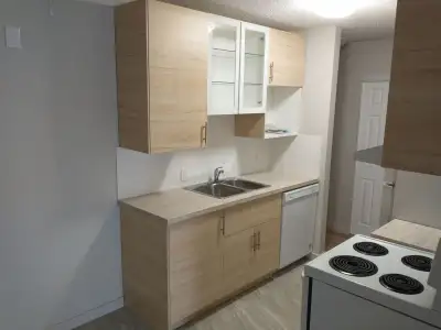 Queensborough Apartments (10419 156 St) will have a renovated 1 bedroom unit with a balcony availabl...