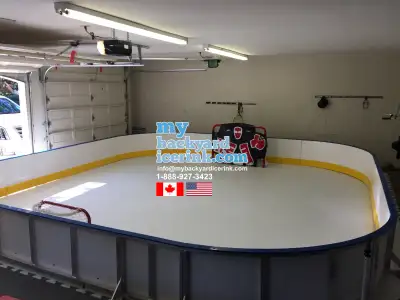 Backyard Ice Rinks & Hockey Rink Boards - Commercial rinks too!, View more