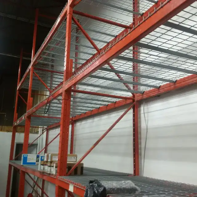 USED wire mesh decks for warehouse pallet racking 42" x 46"628632649621781228