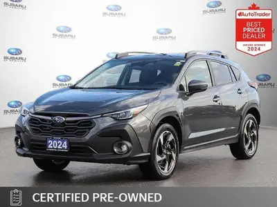 Recent Arrival! Odometer is 3191 kilometers below market average! Gray 2024 Subaru Crosstrek Limited...