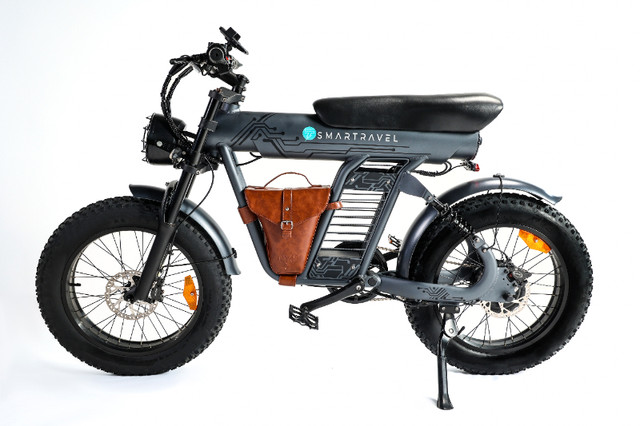 1200W Fat Tire Retro Ebike 55km/h Free Shipping 18M Warranty in eBike in London - Image 2