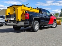 GREAT PLOW TRUCK WITH SALTER/SALT SPREADER, FISHER PLOW, POWER WINDOWS, LOCKS, A/C, TILT CRUISE AND... (image 2)