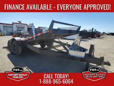 NEW 7x20ft Hydraulic Power Tilt from Canada Trailers - Electric Over Hydraulic Full Tilt - (2) 7,000...