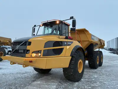 2016 Volvo A40G Articulated Rock Truck 10,700 Hours Enclosed Cab w/ Heat & AC Positive Air Shutoff S...