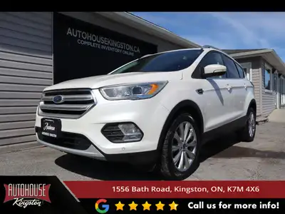 The 2018 Ford Escape Titanium — Featuring a 2.0-liter EcoBoost twin-turbo inline-4 delivering an est...