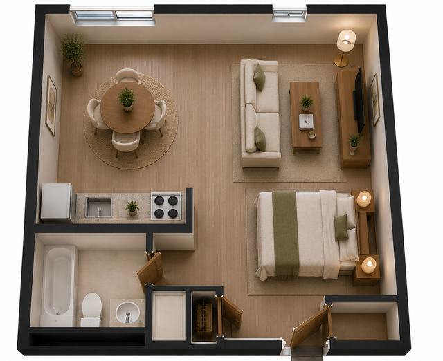 Cozy Bachelor Apartment for Rent - Heat/Water Included!