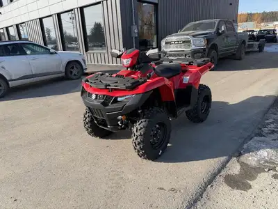 PRICE INCLUDES 5-YEAR WARRANTY AND A FREE 2,500LB WARN WINCH KIT UNTIL APRIL 30TH 2026 Suzuki KingQu...