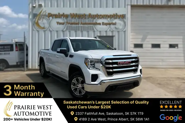 2022 GMC Sierra 1500 LTD SLE Crew Cab 5.3L V8 | Command Start | 