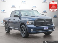 Recent Arrival! Odometer is 3309 kilometers below market average! Patriot Blue Pearlcoat 2020 Ram 15... (image 1)