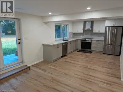 A new, bright & spacious 2-bedroom + den, 1-bathroom walkout basement apartment for rent in a quiet...