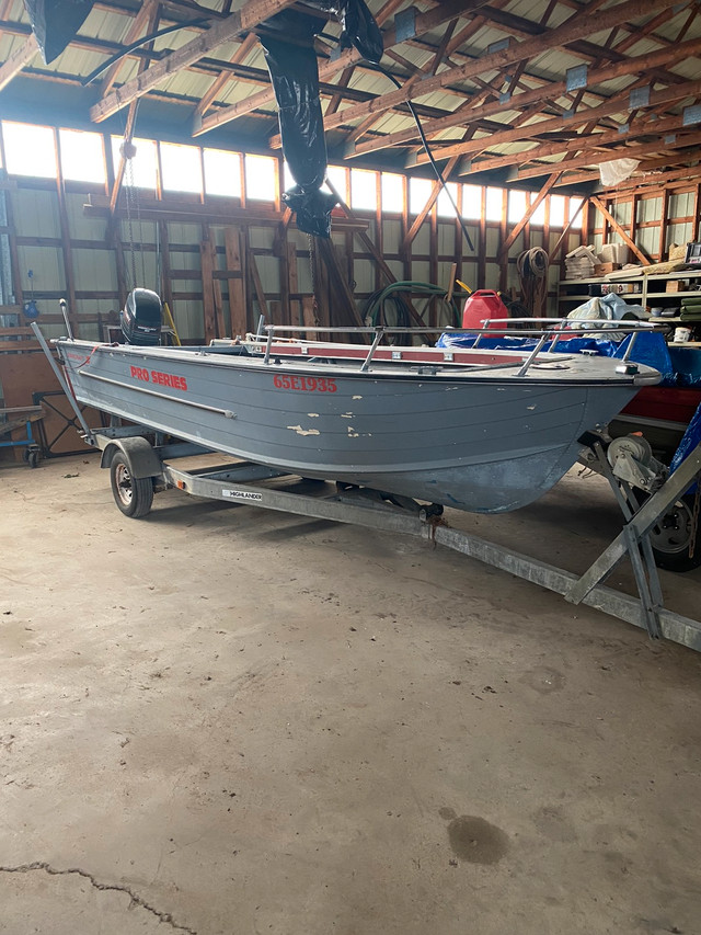 18 ft StarCraft Aluminum Boat with 50 hp Mercury in Other in Norfolk County