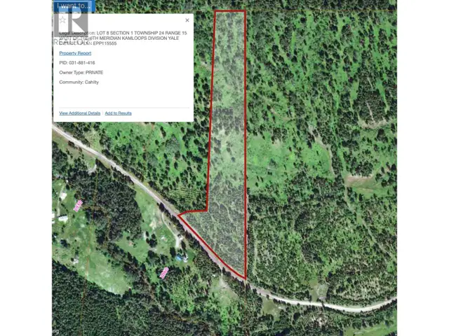 lot 8 FADEAR CREEK Road Kamloops, British Columbia in Land for Sale in Kamloops - Image 2