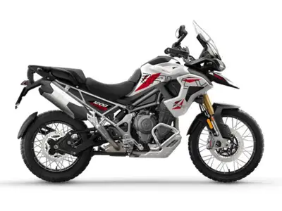 2026 Triumph Tiger 1200 Desert Edition Crystal whiteAdventure for your Soul Features may include: Bl...