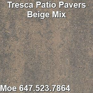 Tresca Beige Mix Walkway Interlock Walkway Paving Stones in Other in Markham / York Region