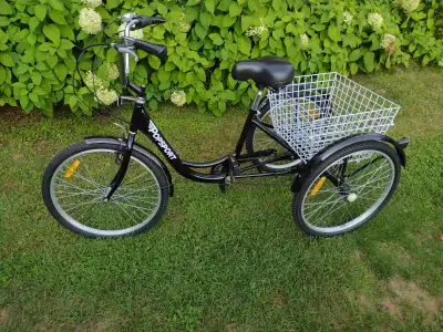 Tricycle pour adulte POPSPORT presque neuf., View more