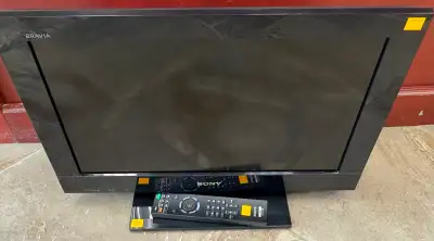 24" Sony Flat Screen TV with Remote, View more