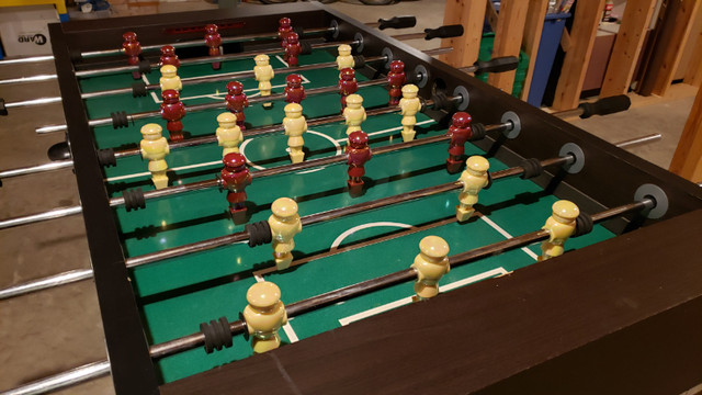 Halex foosball table for sale in Toys & Games in Saint John - Image 2
