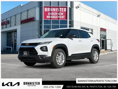 2023 Chevrolet Trailblazer | No Accidents | BC Registered | Back up Camera | Bluetooth | Heated Seat...