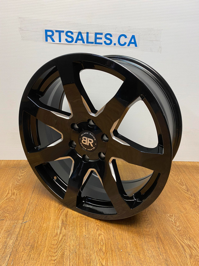 20 inch Black Rhino rims 6x135 Ford F-150 New in Tires & Rims in Saskatoon - Image 3