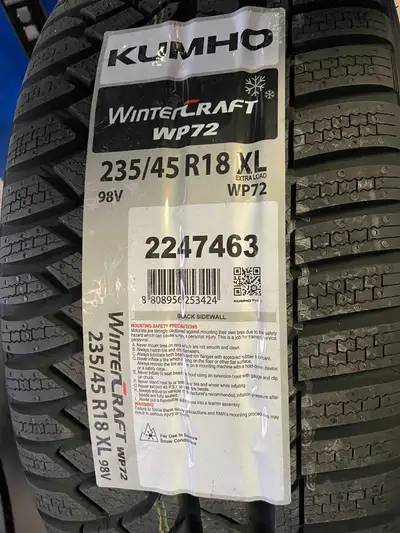 Brand New Kumho WP72 DOT 4024 Brand New Tesla Bluetooth Sensors Brand New Wheels Alloy Rims Store Ho...