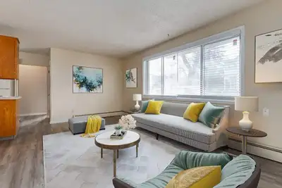 Amenities: Walk-in Closets • Keyless Entry • Air Conditioning Suite & Building: Spacious one-bedroom...