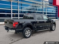 Clean CarFax, Ontario Vehicle, Agate Black Metallic 2025 Ford F-150 XLT SuperCrew 4X4, 10-Speed Auto... (image 5)