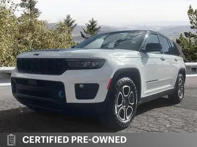Welcome to Moncton Chrysler Jeep Dodge. Recent Arrival! 2022 Jeep Grand Cherokee Trailhawk 4xe 2.0L...