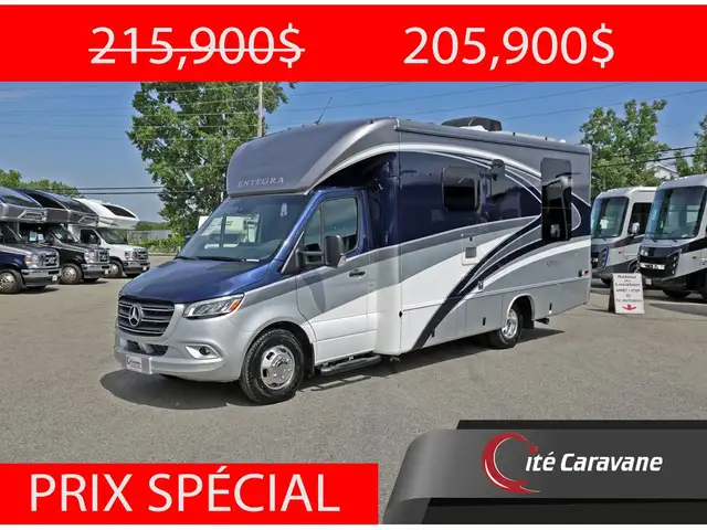 2023 Entegra Coach Qwest 24N B+ Mercedes turbo diesel 2023 NEUF in RVs & Motorhomes in Laval / North Shore - Image 2