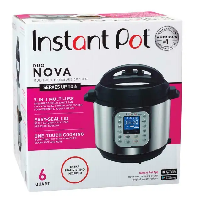 INSTANT POT 6 QUART 7 IN 1 MULTI USE. SUPER SALE $79.99 No Tax!!62864745567362128