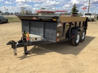 USED 12FT DUMP TRAILER LOCATED IN NISKU, AB PHOTOS COMING SOON! MODEL: DT8312-14K SIZE: 83in. X 142.... (image 3)