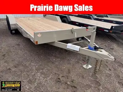 2026 Double A ECH107-18 18in. Car hauler -16' plus 2' dove 5K spring axles rub rail powder coated ar...