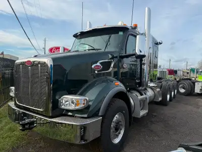 2025 Peterbilt 567 Tri Drive, Heavy Spec, 22,000 Front Axle, Cummins X15 605 HP 2050 Torque, Manual...