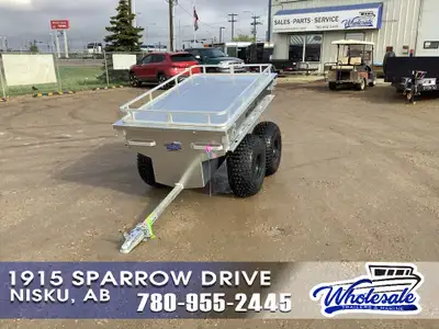 MARLON ATV TUB TRAILER WITH LID FOR SALE IN NISKU, AB ARTICULATING AXLE TANDEM WALKING BEAM AXLE TIE...
