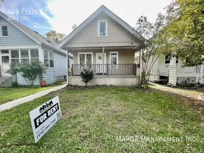 Welcome to 449 Ellis St W, a beautifully renovated 3 bedroom, 1 bathroom single-family home offering...