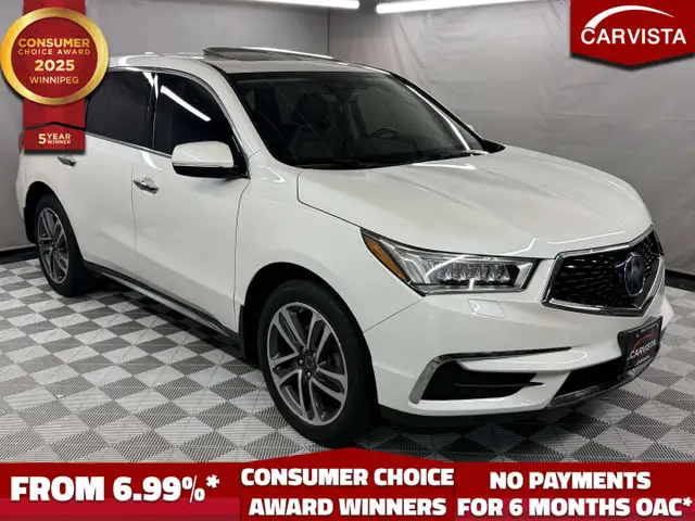 2018 Acura MDX Navi AWD - NO ACCIDENTS/1 OWNER -