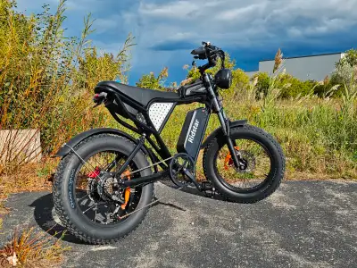 1500W Retro Electric Bike - Powerful Ebike 55km/h - Financing, View more