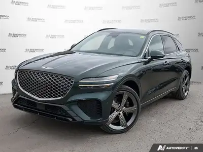 Trustworthy and worry-free, this 2023 Genesis GV70 3.5T Sport Plus | AWD | Premium Interior | Traffi...