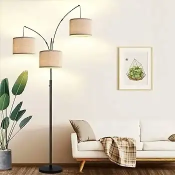 *BNIB!* Dimmable Floor Lamp-3 Arch Floor Lamps... LOT# 126, View more