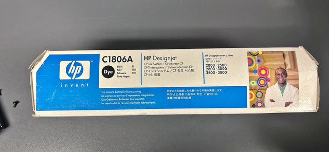 HP designjet 2000 3000 3800 C1806A Dye ink original in Printers, Scanners & Fax in Mississauga / Peel Region - Image 2