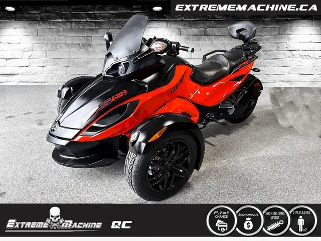 2012 Can-Am CAN AM SPYDER RS-S SE5 PRET POUR LA SAISON!!! in Street, Cruisers & Choppers in Laval / North Shore - Image 6