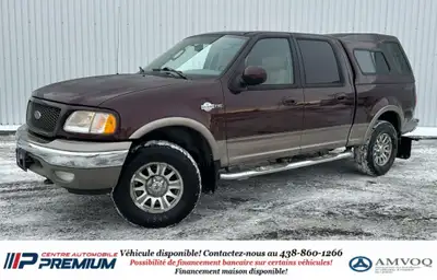 2003 FORD F150 SUPER CREW CAB LARIAT KING RANCH 5.4L V8 4X4 —- FINANCEMENT MAISON DISPONIBLE SOUS CO...