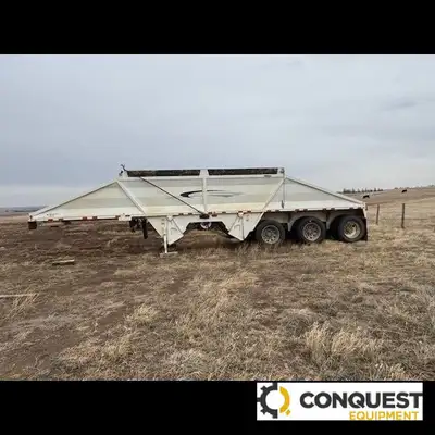 ✔ Great condition belly dump ✔ Electric tarp ✔ Gates open and close under load