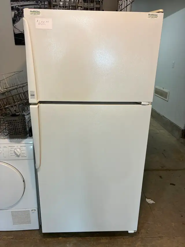 Fridges $600 tax in 1 year warranty  local delivery included