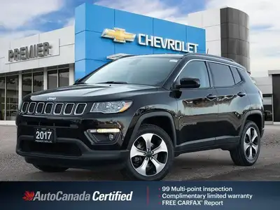 Command the road with this 2017 Jeep Compass North, boasting a powerful 2.4L Tigershark engine and a...