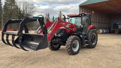 2022, 150hp, 1730 Hours, Loader and grapple bucket, Wheel weights 400kg per wheel, Finestone 460/85r...