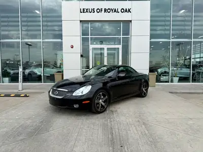 This 2002 Lexus SC 430 Convertible is a timeless luxury grand touring coupe that combines elegant st...