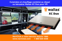 Cuisinière et chauffage au diesel ou kérosène Wallas XCDuo de VR